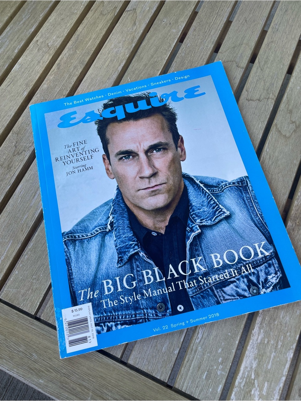 Esquire Jon hamm spring summer 2018